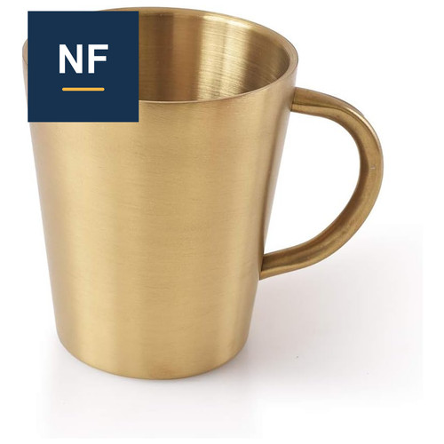 Edelstahlbecher mit griffen - mit,