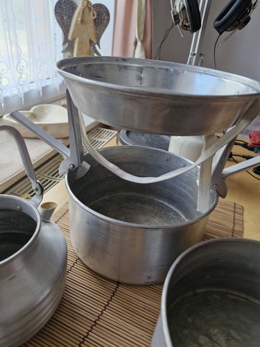 Vintage camping kochgeschirr - vintage,