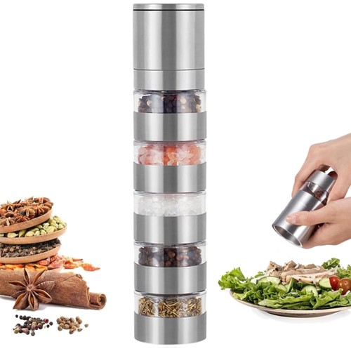 Gewürzstreuer 1 set - gewürzstreuer, 5-in-1