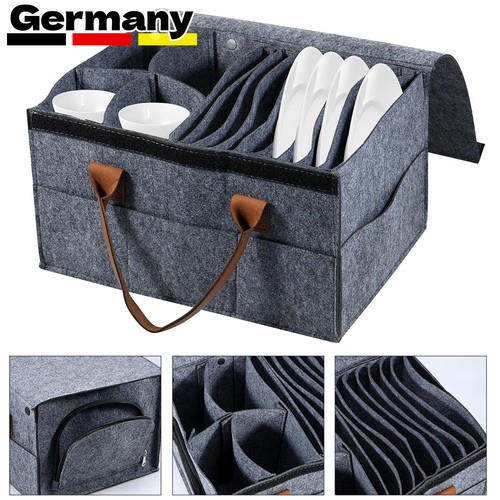 Faltbar filz geschirrhalter - filz,