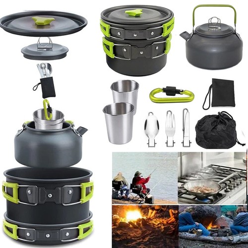 Personen camping geschirr - personen,