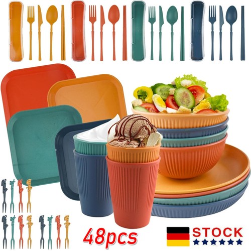 Pcs camping besteckset set - 48,