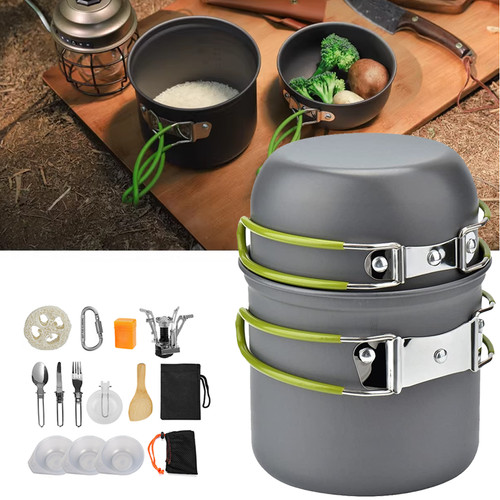 Camping geschirr set 3 - set, 2-3