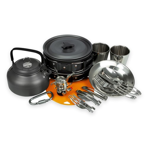 Black snake camping - black,