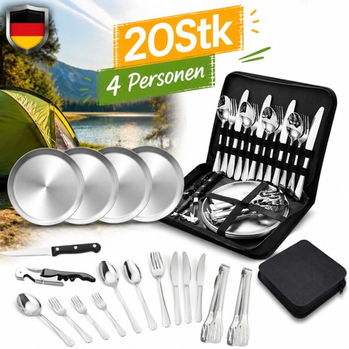 Campingbesteck set für - set,