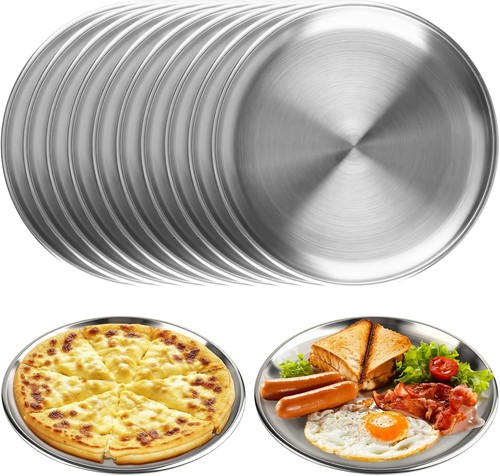 Edelstahl teller set stück - set, 6